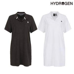 [하이드로겐] 여성 테리 반팔 원피스 H21D2OP603