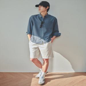 [폴햄]남자 여름 면 밴딩반바지 PHF2PH1081