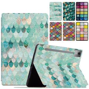 레노버 아이디어탭 프로 12.7 373FU 패턴프린팅 플립 가죽케이스