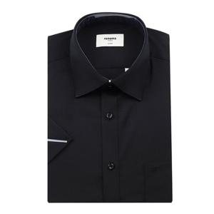 [레노마(셔츠)][롯데 청량리점]폴리 스판 평직 반소매 일반핏셔츠 RZUSG1012BK