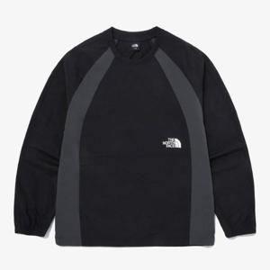 M 노스페이스티셔츠 BQK NM5MQ02A 남성 컬러 블록 우븐 스