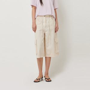 [시슬리] 썰파 린넨 카고 버뮤다 팬츠_SADP41531IV