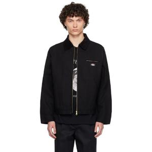 25 FW 와코마리아 남성 블랙 Dickies 워크 재킷 252948M180004