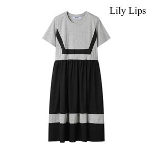 [릴리립스]플레어 주름 원피스 (YL4OP309)