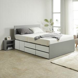 [착불배송 상세확인] C3292O 좌도어 서랍침대 Q (매트포함)