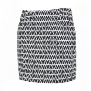 [볼빅어패럴] 여성 골프 퍼포먼스 V패턴 큐롯 스커트 VLCUL811_OW