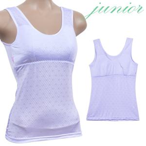 러블리 하트 매쉬패턴 인견소재 주니어 브라런닝0021lk