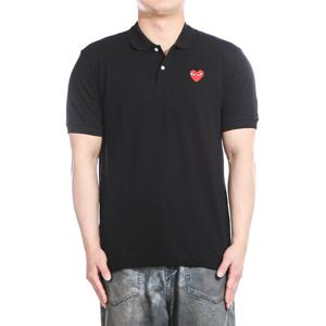 [꼼데가르송] 25SS (AX T006 051 1) 남성 반팔 카라 티셔츠