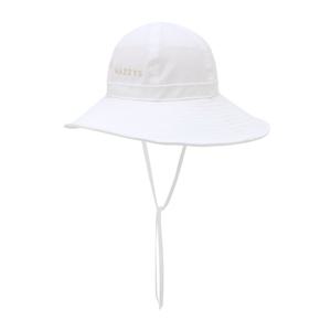 헤지스 골프 여성 25SS 화이트 여성 리본 포인트 버킷햇 HWHE5E402OW