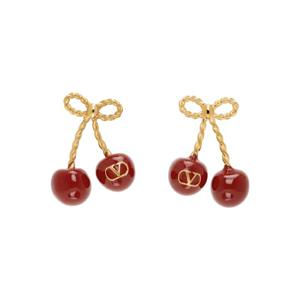 발렌 귀걸이 쉐 발렌티노 체리픽 이어링 251807F022017