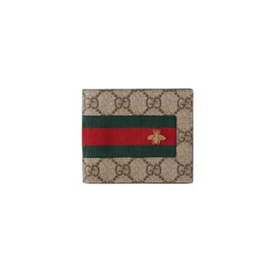구찌 GG 웹 지갑 베이지 에보니 408827-KLQCN-8461