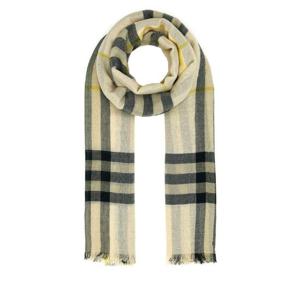 BURBERRY Embroidered wool scarf 8098692 C1490