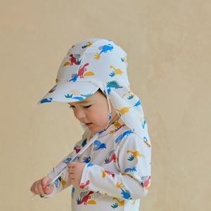 [엠케이] 티라노 아동 물놀이모자 버킷햇 UV플랩캡 205683