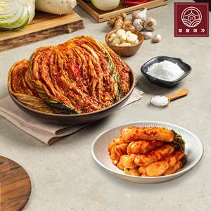 청담미가 포기김치 5kg+총각김치 3kg