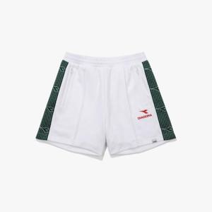 디아도라반바지 KQJ D5122LHP12OWH 레거시 저지 트랙 쇼츠 우먼 OFF WHITE