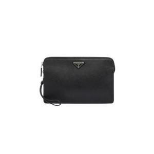 프라다 사피아노 레더 파우치 블랙 2VF056-9Z2-F0002