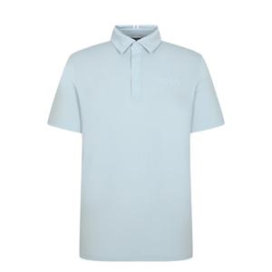 [핑골프]남성 엠보 로고 카라 반팔 티셔츠 (111E2TO001_BL)