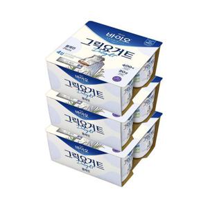 [매일유업]매일 바이오 그릭요거트 딜라이트 플레인 80g 12개입