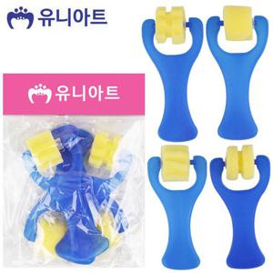 유니아트 도장 찍기 스펀지 롤러 4종 세트 12번