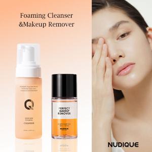 누디크 순스킨 포밍 클렌저 1개 + 누디크 메이크업 리무버 1개