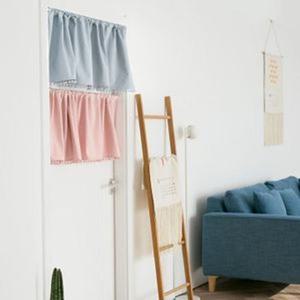 주방 패브릭 문가리개 반창커튼 가림막(45x143)