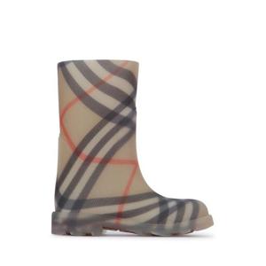 버버리 주니어 키즈 베이지 Marsh 레인 부츠 8110064 B9368
