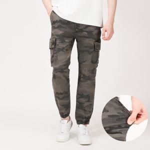 [후앙스] 밀리터리 카고포켓 스판 면 조거 바지 팬츠 HCCP1340