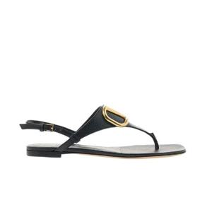 발렌티노 브이로고 샌들 블랙 S0EA7RZR0NO