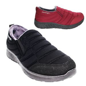 여성 경량 패딩 털 방한 운동화 S154W