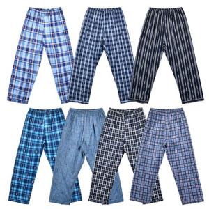 국산 면 100% 남자잠옷바지 순면 9부 긴바지 파자마