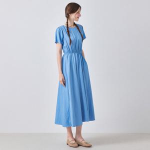 FOCUS  단추 포인트 날개 데님 써머 원피스 PBBF5M1OP3271