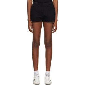 Golden Goose 반바지 블랙 다이애나 스타 쇼츠 221264F088002