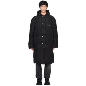 발망 패딩 블랙 롱 패딩 코트 242251M178003