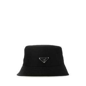 프라다 삼각로고 블랙 리 나일론 버킷햇 188521
