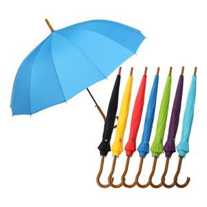 우산 (곡자손잡이칼라)(장우산) 55x14K