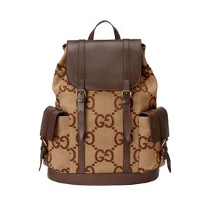 (백화점AS가능)(선물포장) 구찌 점보GG캔버스백팩 카멜 678829