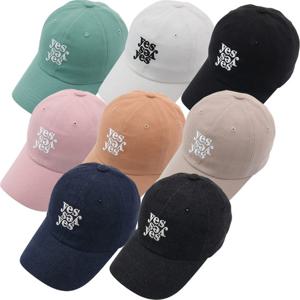 [디꾸보]캐쥬얼 예스 자수 볼캡 야구모자 DCH-CR510