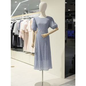 SOUP 숲 허리끈 플라워 쉬폰 롱 원피스 (SB5OP36)