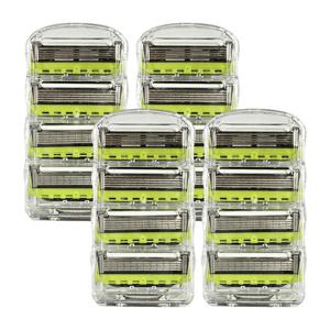 질레트 호환용 면도날 그린글라이드 4팩 세트 총 16개입