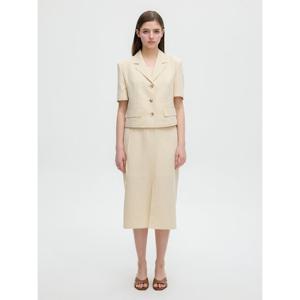 [올리브데올리브]슬림 H라인 뒷밴딩 스커트(OW5MS454)