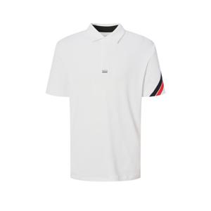 헤지스 골프 25SS 화이트 남성 소매 포인트 반팔 카라 티셔츠 HUTS5B412OW