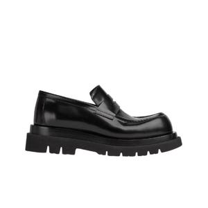 보테가 베네타 러그 로퍼 블랙 730222V20V01000