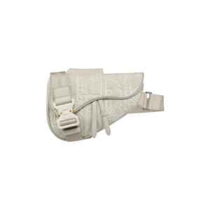 디올 새들백 디올 그래비티 아웃라인 레더 앤 그레인드 카프스킨 베이지 1ADPO093LGP-H140