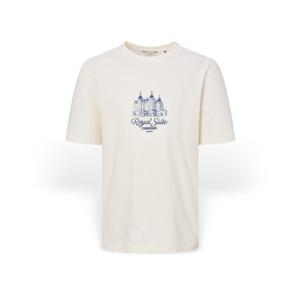 [헤지스] 남성 그래픽 프린트 반팔티셔츠 HZTS5B705CR