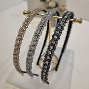 장폴클라리쎄(JP Clarisse) 크리스탈 플라워 헤어밴드 LFHB0772