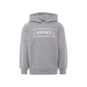 키즈 베르사체 트레이닝 상의 1018574 1A15324 2ES70 GREY