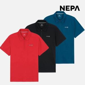 [네파] 남성 프로스트 아이스 집업 카라 티셔츠 7L35211