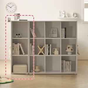 (착불)로쏘 코디 3칸 400 틈새 파티션 책장