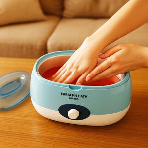 SW 가정용 파라핀 베스 파라핀 알루미늄 욕조 NP-200 (왁스4개 포함)