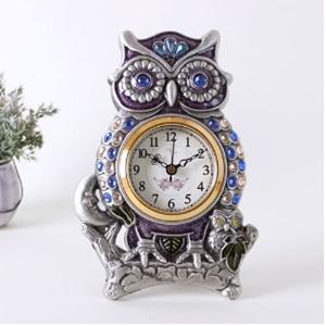 비앤비 저소음 부엉이탁상시계 소 주석